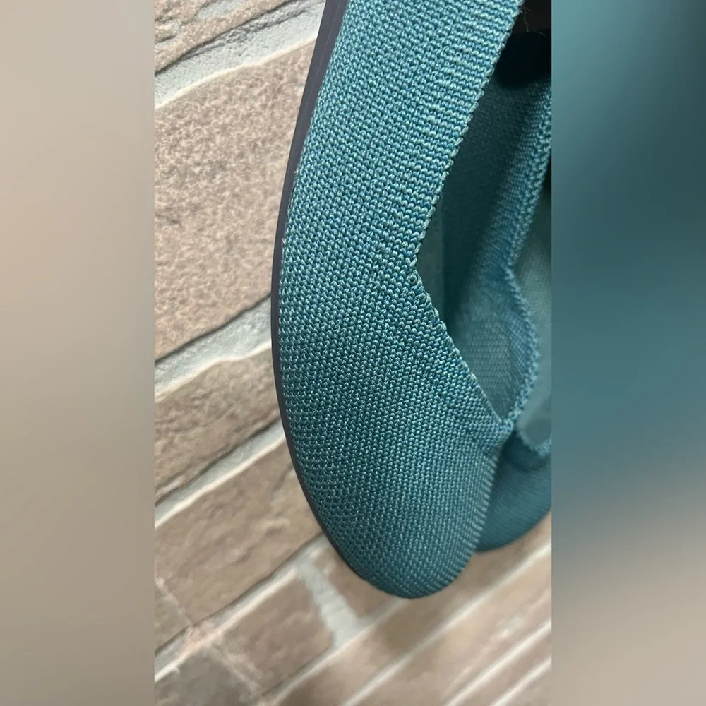 Rothy's Teal Women's Flats Sz 6 - Picture 4 of 10